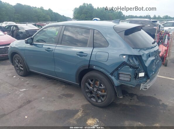 3CZRZ1H5XSM724744 2025 HONDA HR-V Blue Հետևի ձախ