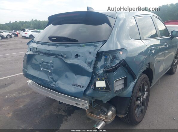 3CZRZ1H5XSM724744 2025 HONDA HR-V Blue Դիմացի տեսք