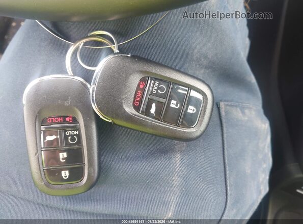 3CZRZ1H5XSM724744 2025 HONDA HR-V Blue Առջևի վահանակի տեսք