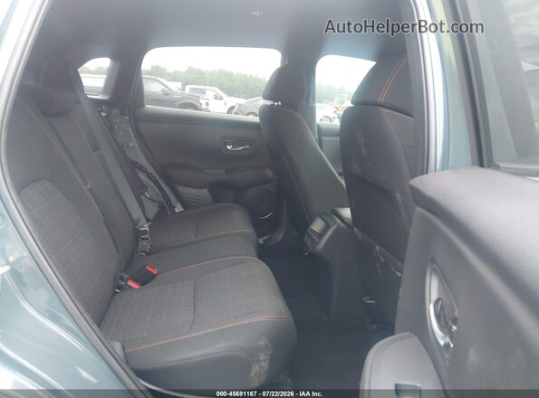 3CZRZ1H5XSM724744 2025 HONDA HR-V Blue VIN կոդի պիտակի տեսք