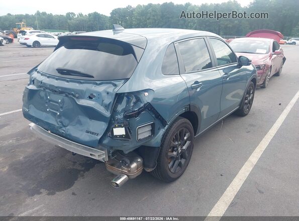 3CZRZ1H5XSM724744 2025 HONDA HR-V Blue Հետևի աջ
