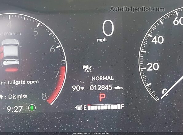 3CZRZ1H5XSM724744 2025 HONDA HR-V Blue 