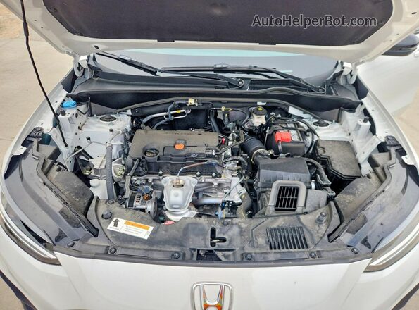 3CZRZ1H5XSM731080 2025 HONDA HR-V White ძრავის განყოფილების ხედი