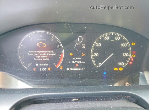 3CZRZ1H70RM744710 2024 HONDA HR-V Silver Widok zestawu wskaźników