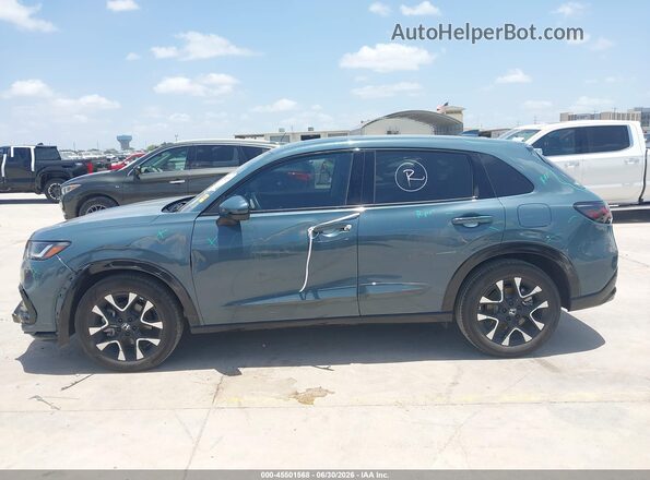 3CZRZ1H70TM704800 2026 HONDA HR-V Blue Widok wnętrza 360 stopni