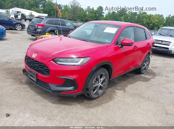3CZRZ1H71RM706869 2024 HONDA HR-V Red Przód lewy