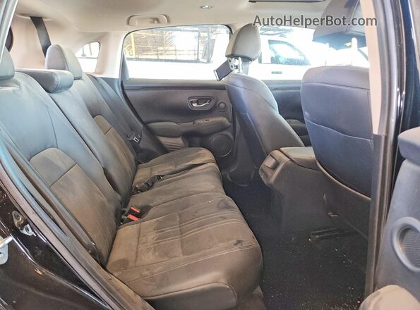 3CZRZ1H71SM729140 2025 HONDA HR-V Black Հետևի նստատեղերի տեսք