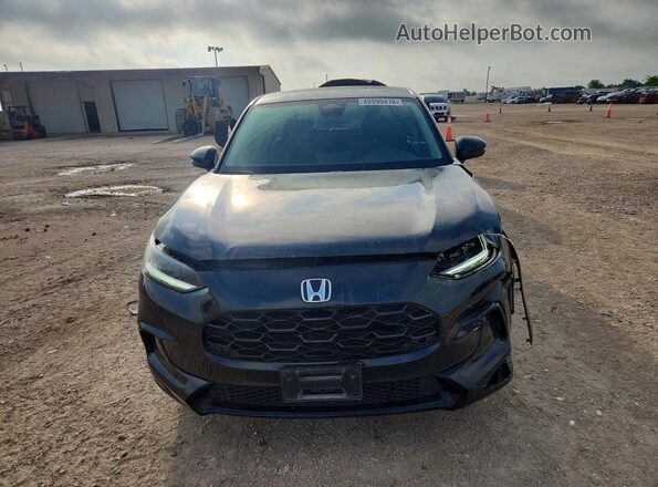 3CZRZ1H72PM731342 2023 HONDA HR-V Black Դիմացի տեսք