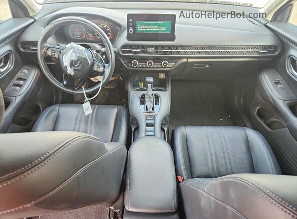 3CZRZ1H72PM731342 2023 HONDA HR-V Black Առջևի վահանակի տեսք