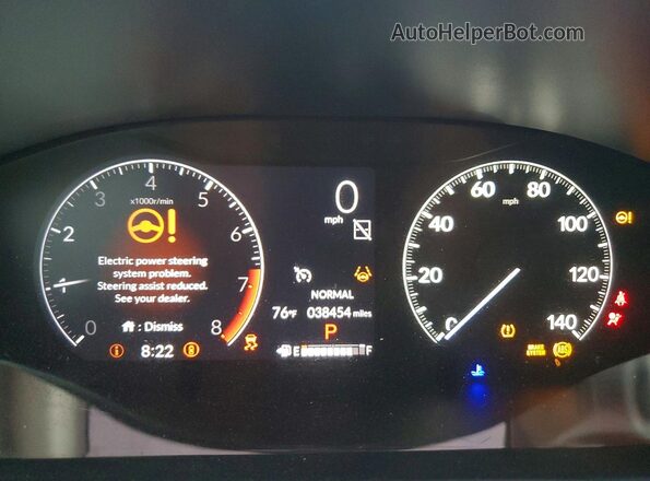 3CZRZ1H72PM737335 2023 HONDA HR-V Белый Вид щитка приборов