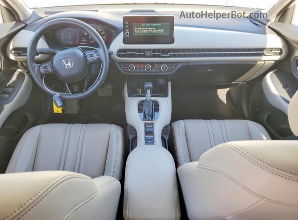 3CZRZ1H74PM718818 2023 HONDA HR-V White Widok deski rozdzielczej