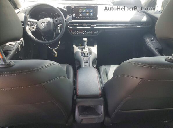 3CZRZ1H74SM727429 2025 HONDA HR-V Black Widok deski rozdzielczej
