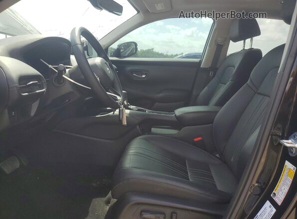 3CZRZ1H74SM727429 2025 HONDA HR-V Black Widok wnętrza z przodu