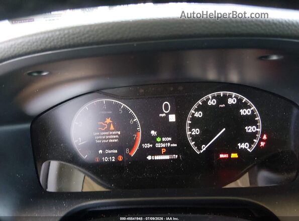 3CZRZ1H75PM709996 2023 HONDA HR-V White უკანა სავარძლების ხედი