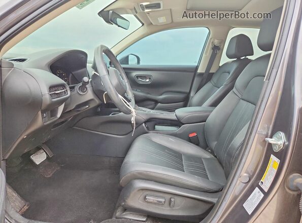 3CZRZ1H75PM746238 2023 HONDA HR-V Gray წინა სალონის ხედი