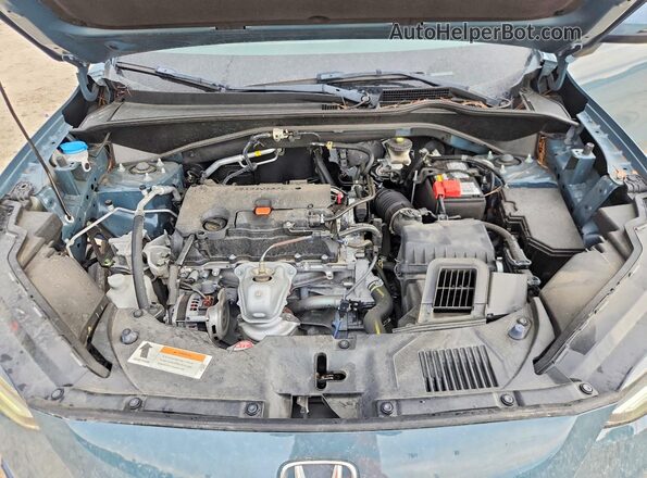 3CZRZ1H77PM744927 2023 HONDA HR-V Teal Vista del compartimento del motor