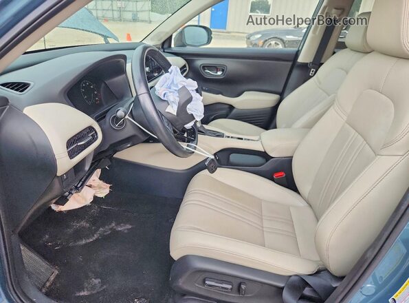 3CZRZ1H77PM744927 2023 HONDA HR-V Teal Vista interior delantera