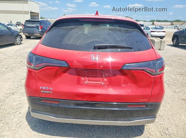 3CZRZ1H78RM709784 2024 HONDA HR-V Red Widok z tyłu