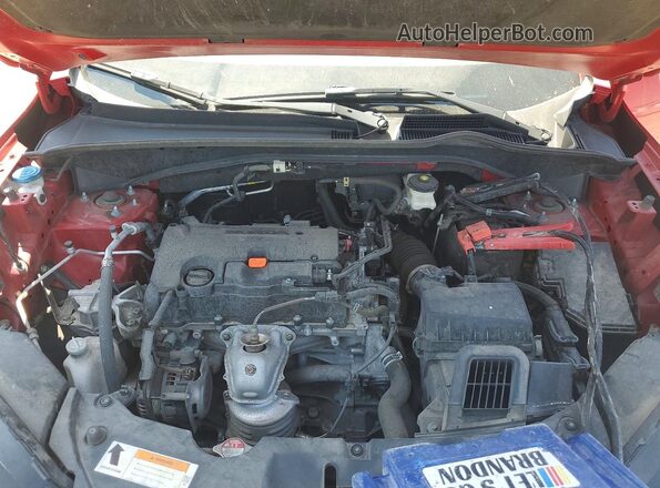 3CZRZ1H78RM709784 2024 HONDA HR-V Red Widok komory silnika