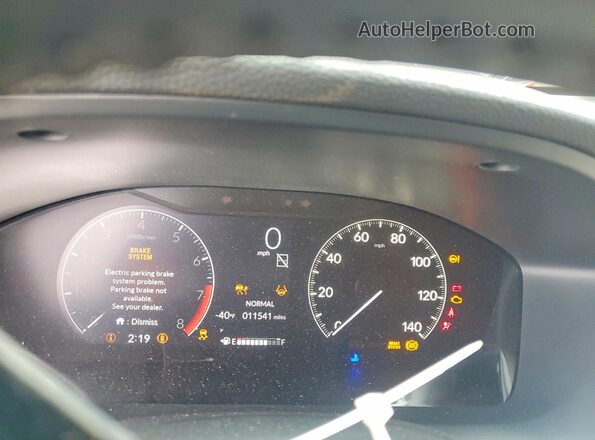 3CZRZ1H78TM701644 2026 HONDA HR-V White Instrument cluster view