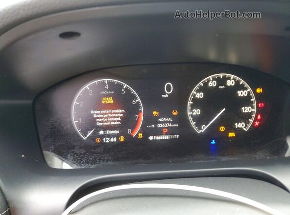3CZRZ1H78TM706049 2026 HONDA HR-V Black Սարքավորումների վահանակի տեսք