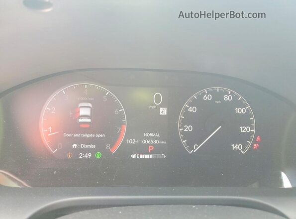 3CZRZ1H78TM727158 2026 HONDA HR-V Gray Widok zestawu wskaźników