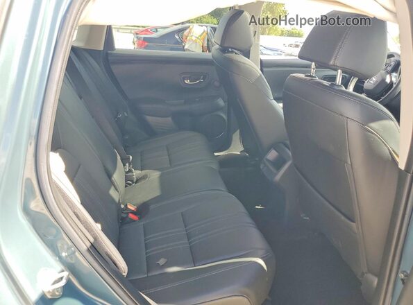 3CZRZ1H79PM744475 2023 HONDA HR-V Blue Rear interior view