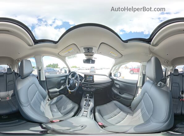 3CZRZ1H79PM744475 2023 HONDA HR-V Blue 360 interior view