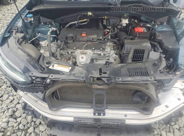 3CZRZ1H79RM710328 2024 HONDA HR-V Turquoise Widok komory silnika