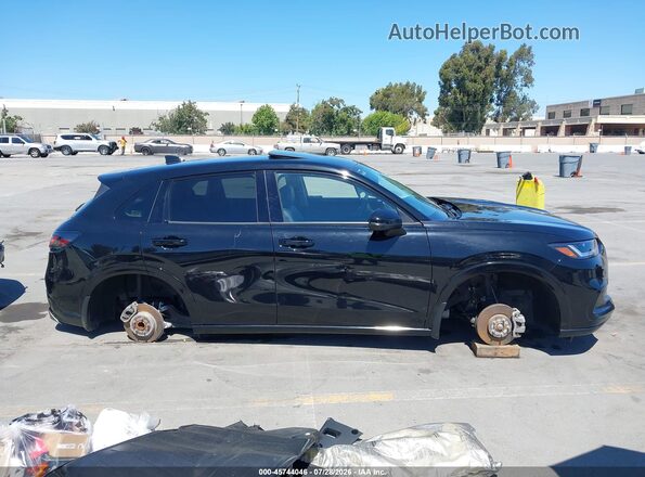 3CZRZ1H79RM722026 2024 HONDA HR-V Black უკანა სალონის ხედი