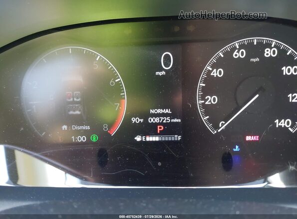 3CZRZ1H79SM718077 2025 HONDA HR-V White უკანა სავარძლების ხედი