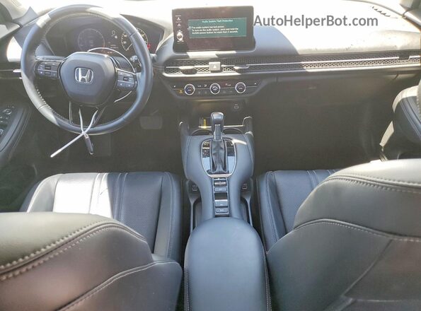 3CZRZ1H7XPM702669 2023 HONDA HR-V White Առջևի վահանակի տեսք