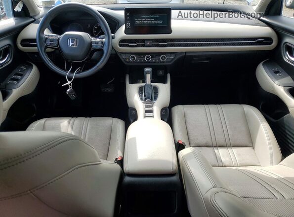 3CZRZ1H7XPM730875 2023 HONDA HR-V Silver Առջևի վահանակի տեսք