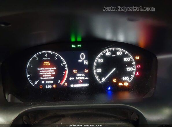 3CZRZ2H30PM709388 2023 HONDA HR-V White Հետևի նստատեղերի տեսք