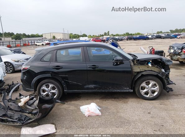 3CZRZ2H30PM743086 2023 HONDA HR-V Black სალონის 360-გრადუსიანი ხედი