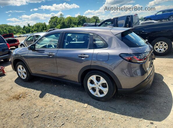 3CZRZ2H30RM758318 2024 HONDA HR-V Gray Trasero izquierdo