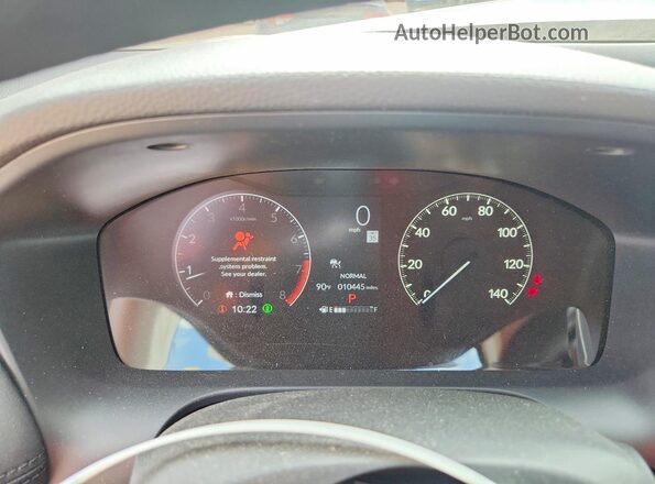 3CZRZ2H30SM715717 2025 HONDA HR-V Черный Вид щитка приборов