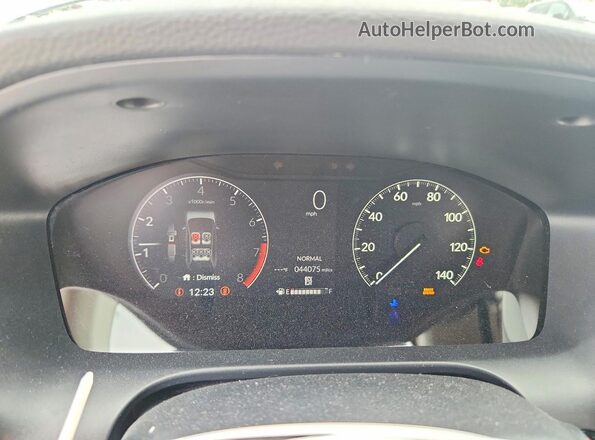 3CZRZ2H31PM713868 2023 HONDA HR-V White Vista del cuadro de instrumentos
