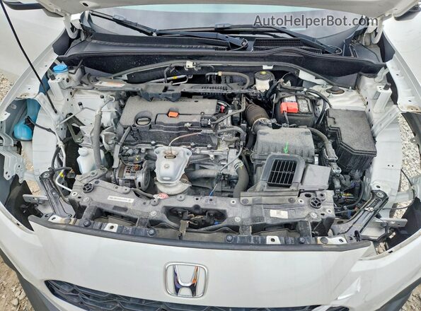 3CZRZ2H31PM713868 2023 HONDA HR-V White Vista del compartimento del motor