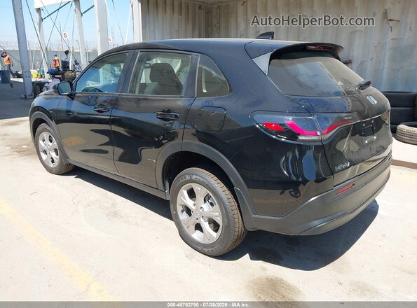 3CZRZ2H31SM746068 2025 HONDA HR-V Black Trasero izquierdo