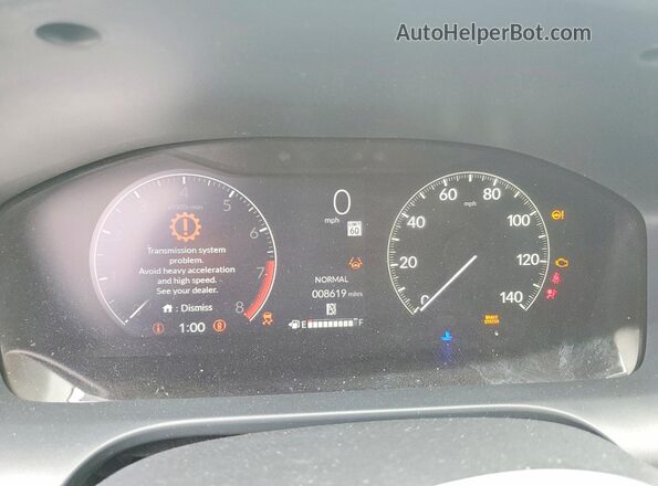 3CZRZ2H31SM746488 2025 HONDA HR-V Gray Սարքավորումների վահանակի տեսք