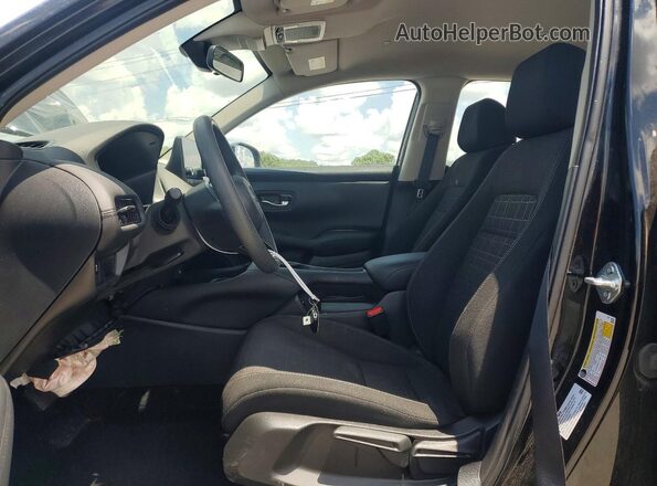 3CZRZ2H31SM749536 2025 HONDA HR-V Black Вид салону спереду