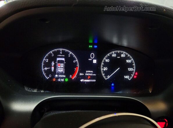 3CZRZ2H32PM735331 2023 HONDA HR-V Gray Vista del cuadro de instrumentos