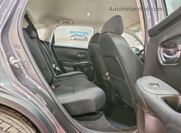 3CZRZ2H32PM735331 2023 HONDA HR-V Gray Vista de los asientos traseros