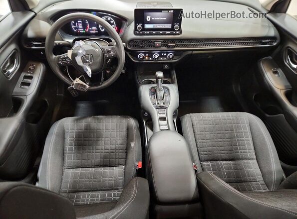 3CZRZ2H32PM735331 2023 HONDA HR-V Gray Vista del salpicadero