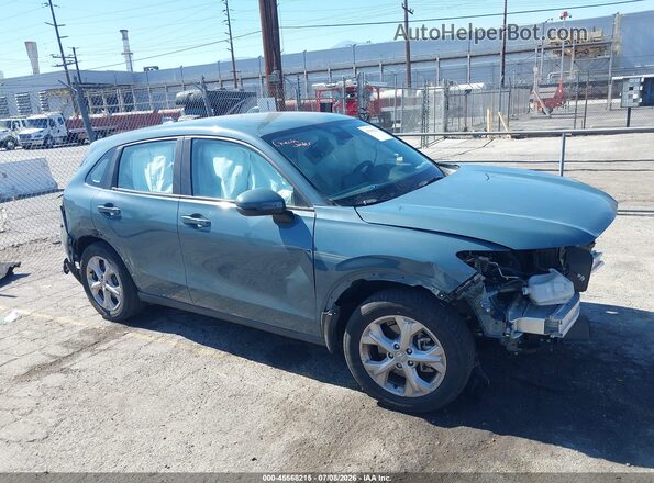 3CZRZ2H32RM759485 2024 HONDA HR-V Blue Панорамний вид салону 360°