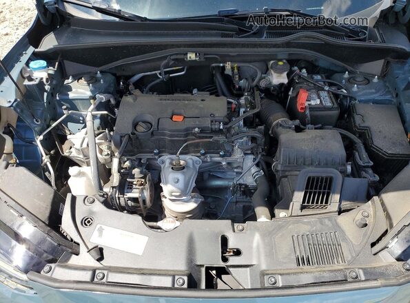 3CZRZ2H32SM765597 2025 HONDA HR-V Blue Vista del compartimento del motor