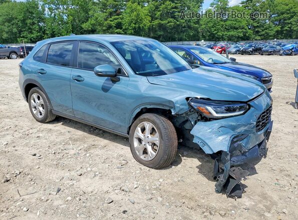 3CZRZ2H32SM765597 2025 HONDA HR-V Blue Delantero derecho