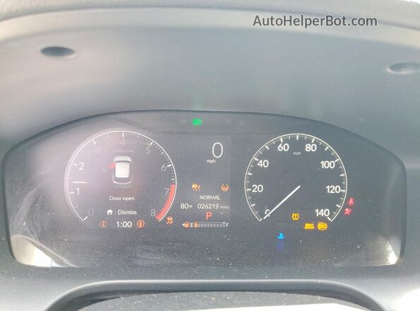 3CZRZ2H32SM765597 2025 HONDA HR-V Blue Vista del cuadro de instrumentos