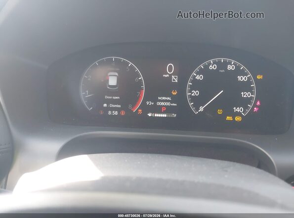 3CZRZ2H32SM786627 2025 HONDA HR-V Black უკანა სავარძლების ხედი